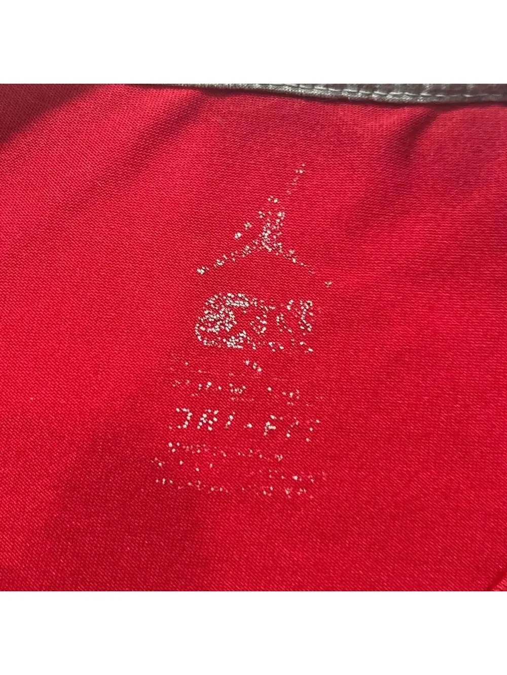 Jordan Jumpman red Dri-FIT graphic performance t-shirt.